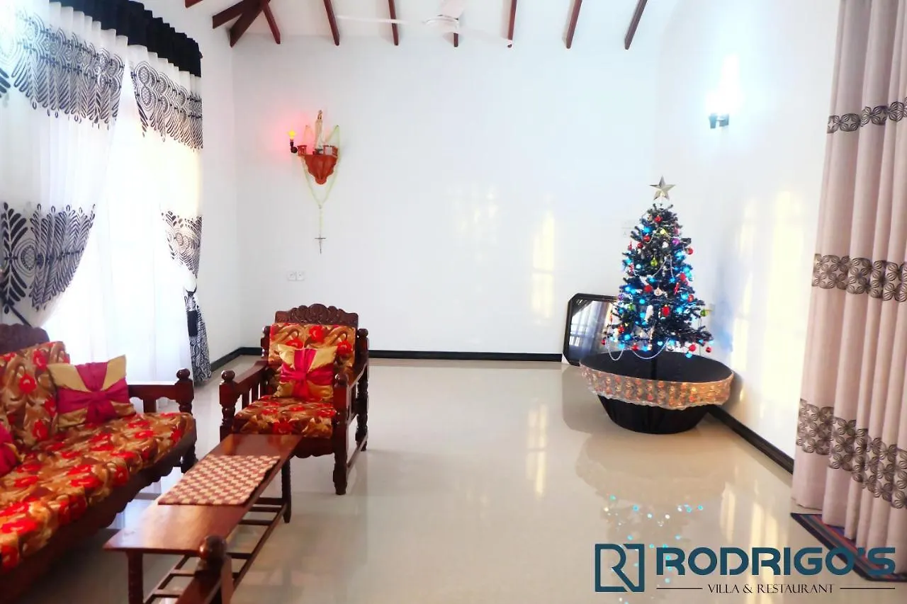 Rodrigo'S Villa & Restaurant Negombo Sri Lanka