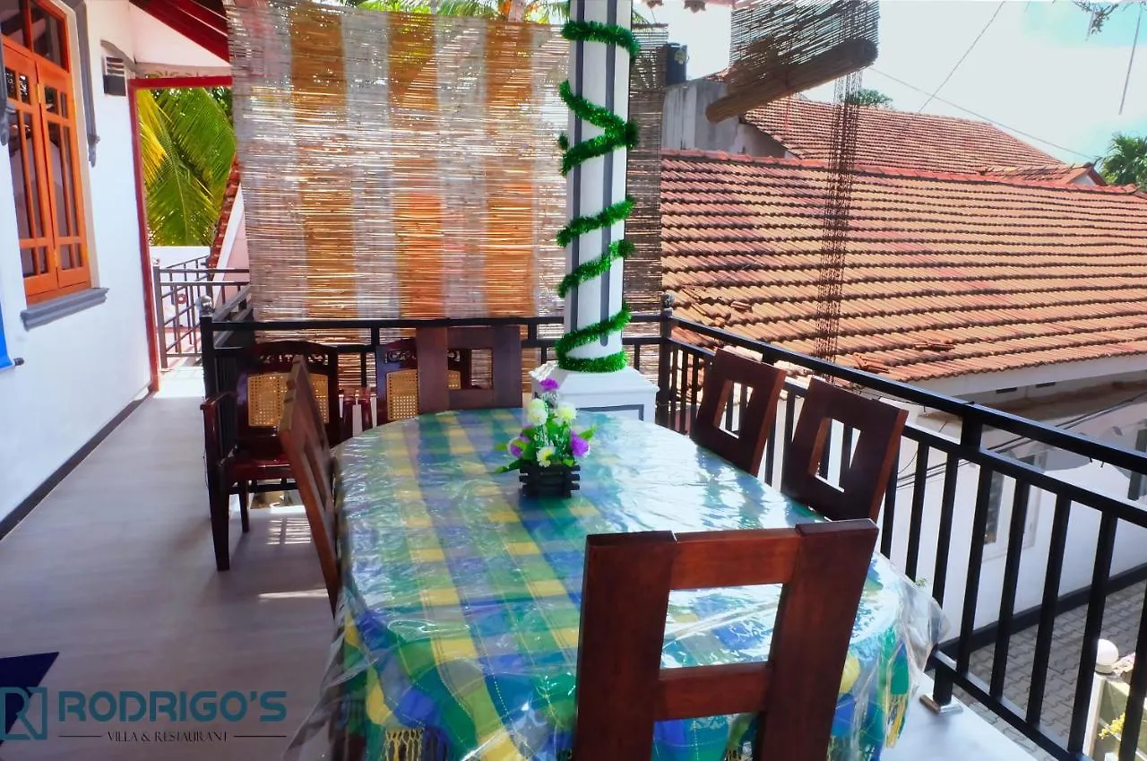 Rodrigo'S Villa & Restaurant Negombo